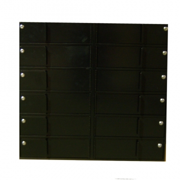 Image of item: Fenco Double width, (12) Teller Lockers  17"D